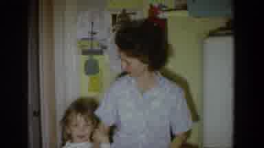 Fallston Maryland (1965): Family Enjoying Christmas Days At Home Very Happy And