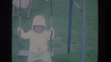 Fallston Maryland (1965): Two Kids On A Swing