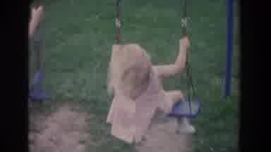 Fallston Maryland (1965): Daycare Children Playing And Running While The Caregiver