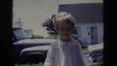 Fallston Maryland (1965): Li Curl Have Ling Fun On Her Bike