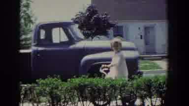 Fallston Maryland (1965): A Girl With Her Bicycle