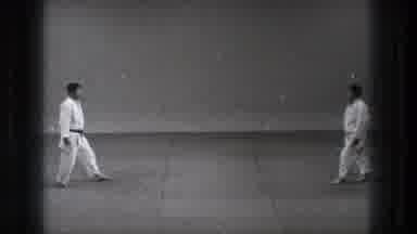 Tokyo Japan (1971): Men Participating In Martial Arts Walking Towards One Another