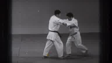 Tokyo Japan (1971): Two Men Do Karate And One Man Flips The Other Man Onto His
