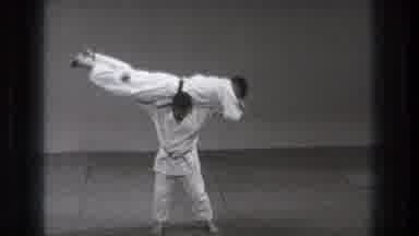 Tokyo Japan (1971): Men Participating In Martial Arts One Is Thrown Over The