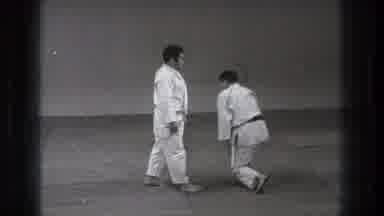 Tokyo Japan (1971): Martial Art Fighters Demonstrating Techniques
