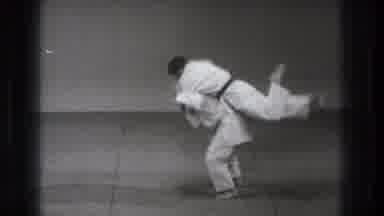 Tokyo Japan (1971): Martial Artists In Training Session Thrown Over Head In Slow