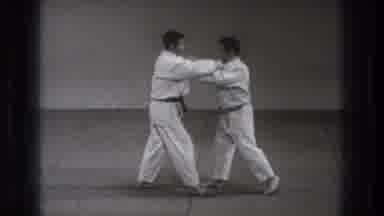 Tokyo Japan (1971): The Proper Foot Position To Begin An Attack â Karate