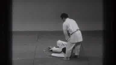 Tokyo Japan (1971): Martial Arts Fighters Demonstrating Fighting Stances