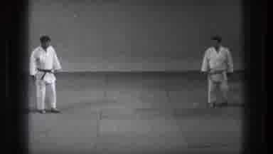 Tokyo Japan (1971): Martial Arts Demonstration With Two Black Belt Fighters