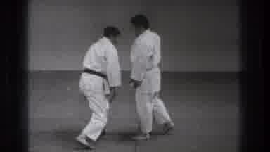 Tokyo Japan (1971): Two Men Wearing White Uniform Of Martial Art Preparing For The