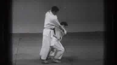 Tokyo Japan (1971): Two Men Are In The Middle Of Demonstrating A Martial Arts Move