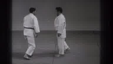 Tokyo Japan (1971): Two Men Are Getting Ready To Practice With Each Other