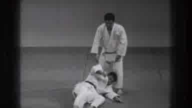 Tokyo Japan (1971): Two Men In Karate Outfits Demonstrating A Karate Fighting