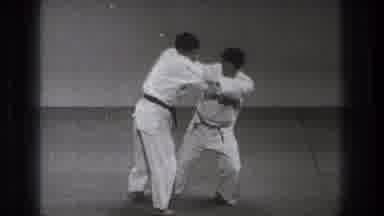 Tokyo Japan (1971): Two Men Are Seen Wearing Judo Or Karate Attire One Man Is