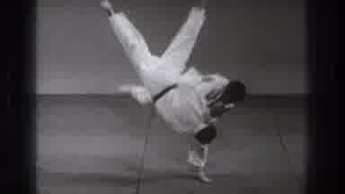 Tokyo Japan (1971): Old Black And White Karate Instruction Video Two Men Teaching