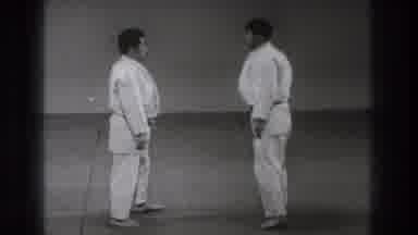 Tokyo Japan (1971): Old Grainy Video Of Two Overweight Men Practicing Judo Holds