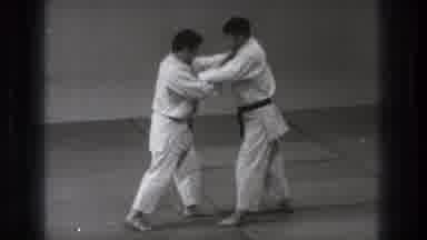 Tokyo Japan (1971): Two Men Dressed For Martial Arts In White With Dark Sashes