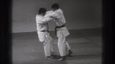 Tokyo Japan (1971): Instructional Karate Teacher And Student Demonstrating The