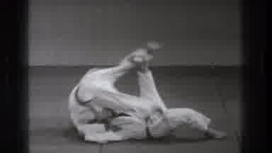 Tokyo Japan (1971): Two Men Fighting Martial Arts