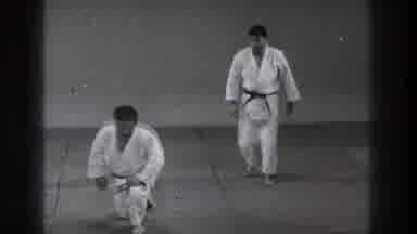 Tokyo Japan (1971): Two Men Prepare For A Karate Fight