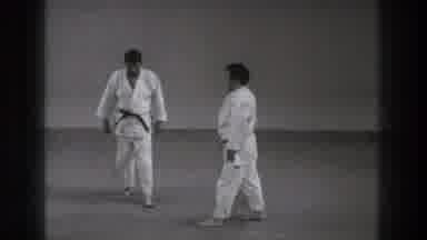 Tokyo Japan (1971): Two Karate Fighters About To Duel