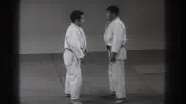 Tokyo Japan (1971): Two Karate Masters Demonstrating A Grappling Move In Slow