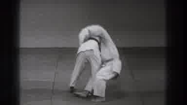 Tokyo Japan (1971): Karate Instructor Showing An Apprentice The Appropriate Take