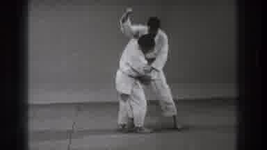 Tokyo Japan (1971): Two Martial Artists Showing Off Their Techniques