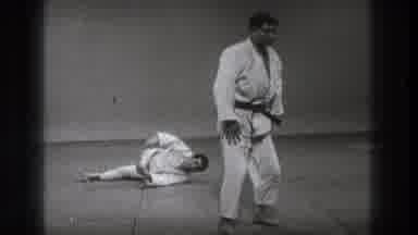 Tokyo Japan (1971): A Black And White Film Of Two Men Practicing Kung Fu In A