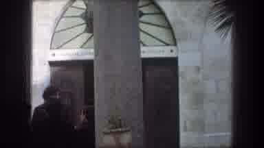 Bethlehem Israel (1976): Monks Outside Their Monastery Rooms