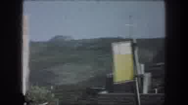 Bethlehem Israel (1976): Sweeping View Of A Hillside With Houses And Chimneys In