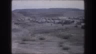 Bethlehem Israel (1976): Footage From Shaky Car Passing By A Collection Of Tents