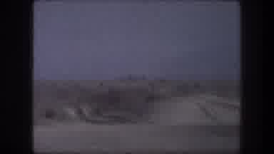 Bethlehem Israel (1976): Driving Through A Hot Sandy Desert Landscape To Get To