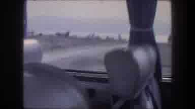 Bethlehem Israel (1976): View From The Inside Of A Moving Vehicle Via The Window
