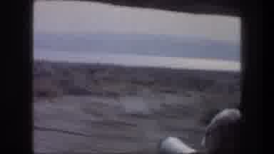 Bethlehem Israel (1976): Footage Of A Coastal Water View Taken From Mass Transit