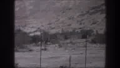 Bethlehem Israel (1976): An Iron Fence Standing Between A Hill And Its Viewer In