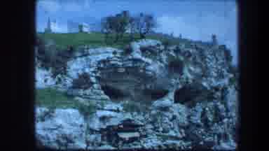 Garden Tomb Jerusalem Israel (1976): View Of Small White Building Tree And Green