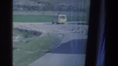 Israel a (1976): Two Vehicles Car And Van Are Roaming On The Road