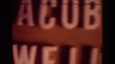 Israel a (1976): A Video Of Blue Mountains And A Sign From The Bottom Saying