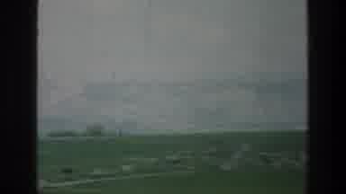 Jacobs Well Jerusalem Israel (1976): Panning Across A Forest Filled Mountain