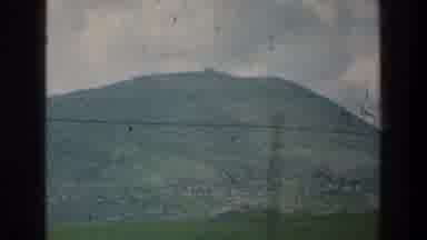Jacobs Well Jerusalem Israel (1976): Hill Filmed From Moving Vehicle With