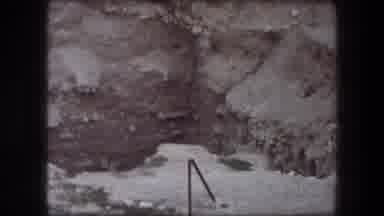 Jericho Israel (1976): Gravel Construction Excavation Site With Holes And