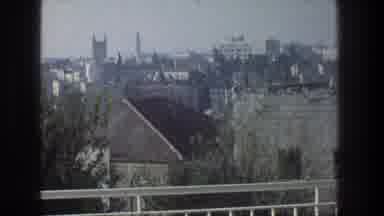 Jerusalem Israel (1976): Jerusalem Viewed From Height Then Blue Sign With White
