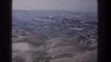 Jerusalem Israel (1976): Vast Landmark Stretches Over Dry Land For Many Miles