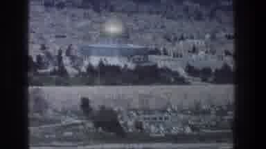 Jerusalem Israel (1976): Camel Passing In Front Of The Al-Aqua Mosque Of Jerusalem