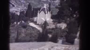 Jerusalem Israel (1976): The Image Shows A Kind Of Mausoleum In A Remote Place