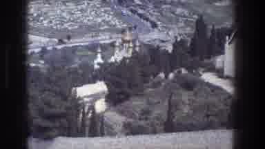 Jerusalem Israel (1976): Vintage Color Home Movie Of Two Churches Among Large