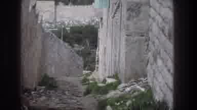 Jerusalem Israel (1976): Inclined Path Two Men Approaches A Man On Horse