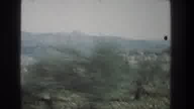 Jerusalem Israel (1976): The Camera Captures The Rocky Scenery As We Drive By On