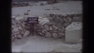 Messada Israel (1976): Old Footage Depicts Exposed Ruins In Arid Landscape Pre